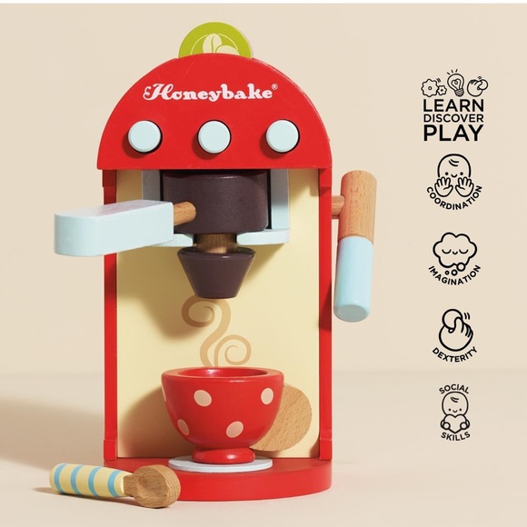 Me Toy Van Wooden Cafe Machine Set - Picture 9 of 9